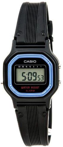 Casio - Vintage LA11WB-1 - Sporthorloge - Zwart - Digitaal