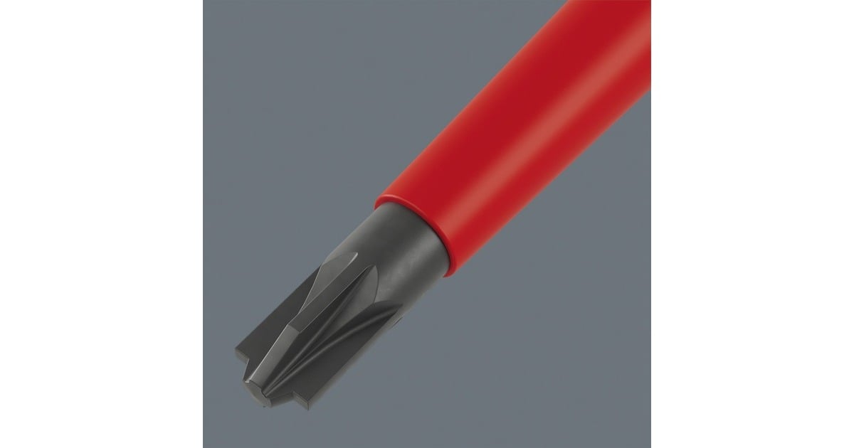 WeraKraftform Kompakt VDE 16 extra slim 1 Tool Finder schroevendraaier  (Rood/geel, 16‑delig)