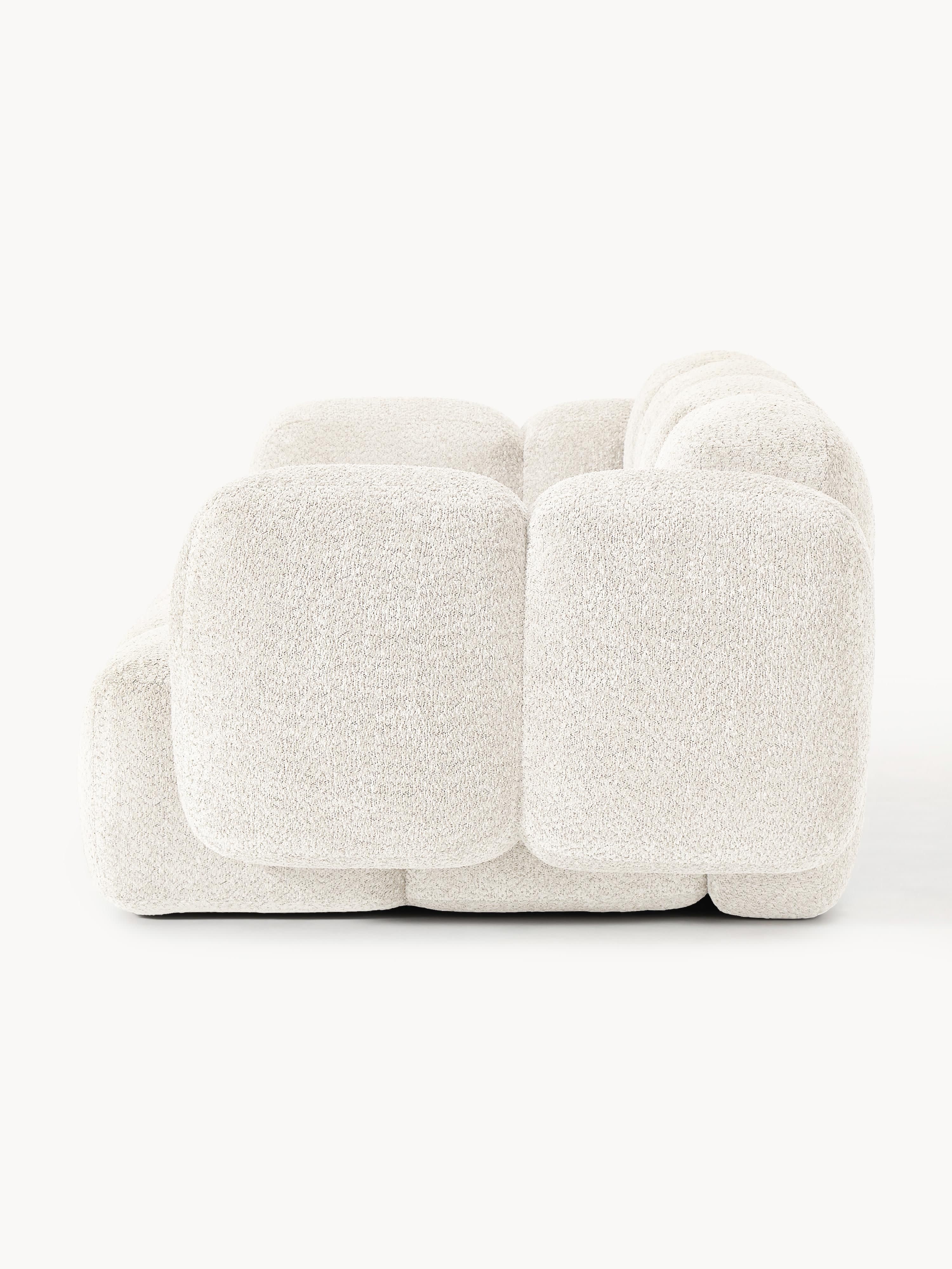 Modulaire bank Tayla (3-zits) van teddy bouclé