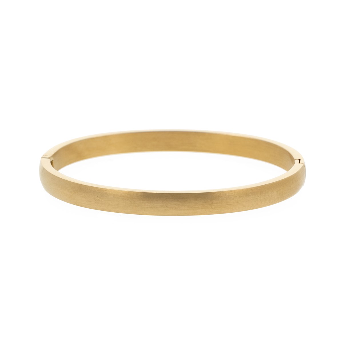 Bracelet jonc acier jaune 60MM