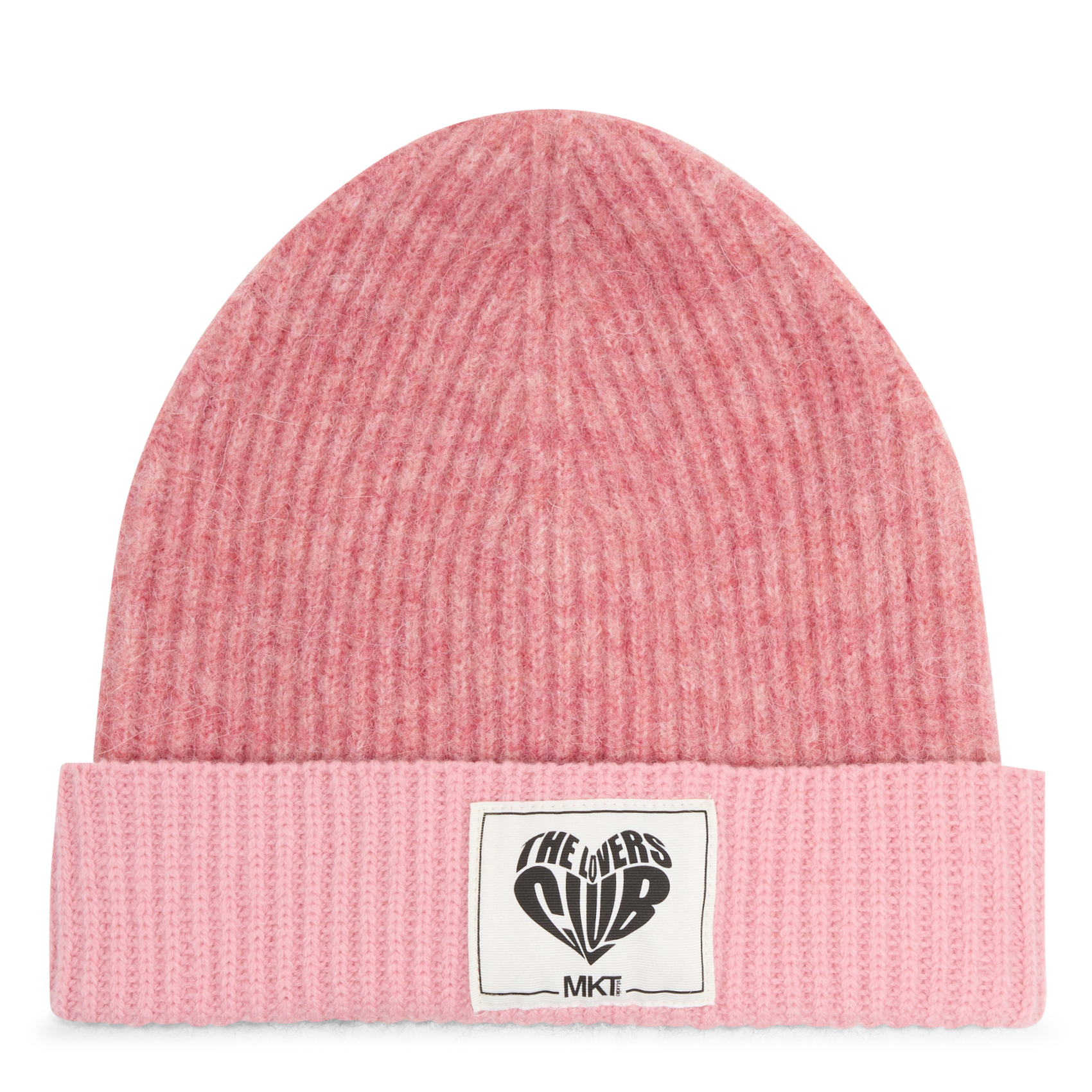 ARTIC - Bonnet en laine mélangée | Rose