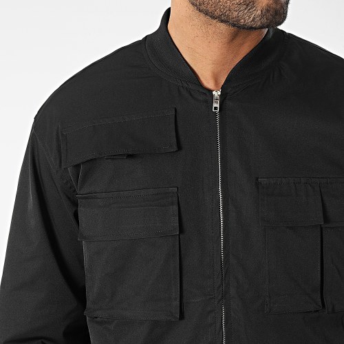 Veste Zippée Noir