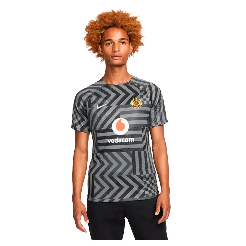 Camiseta de manga curta Nike Kaizer Chiefs 22/23 Dri-Fit para pré-jogo
