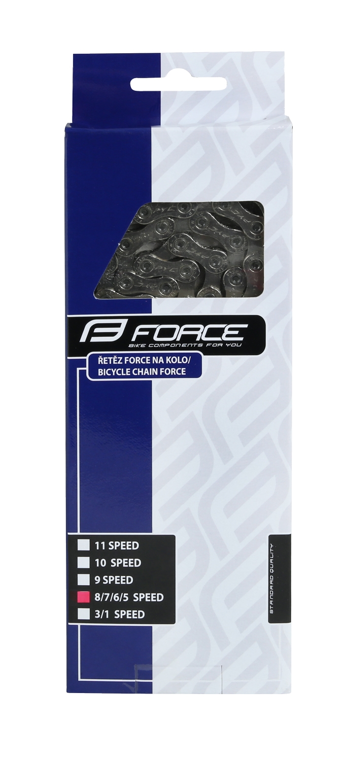 Force kæde 5 6 7 8 speed brun
