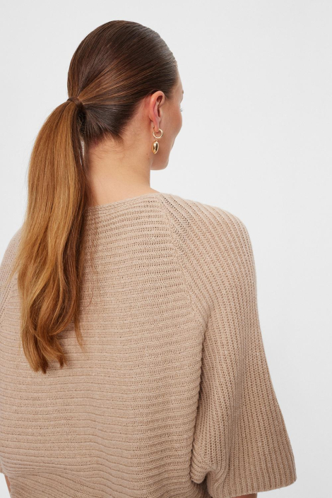 Freequent taupe dames vest