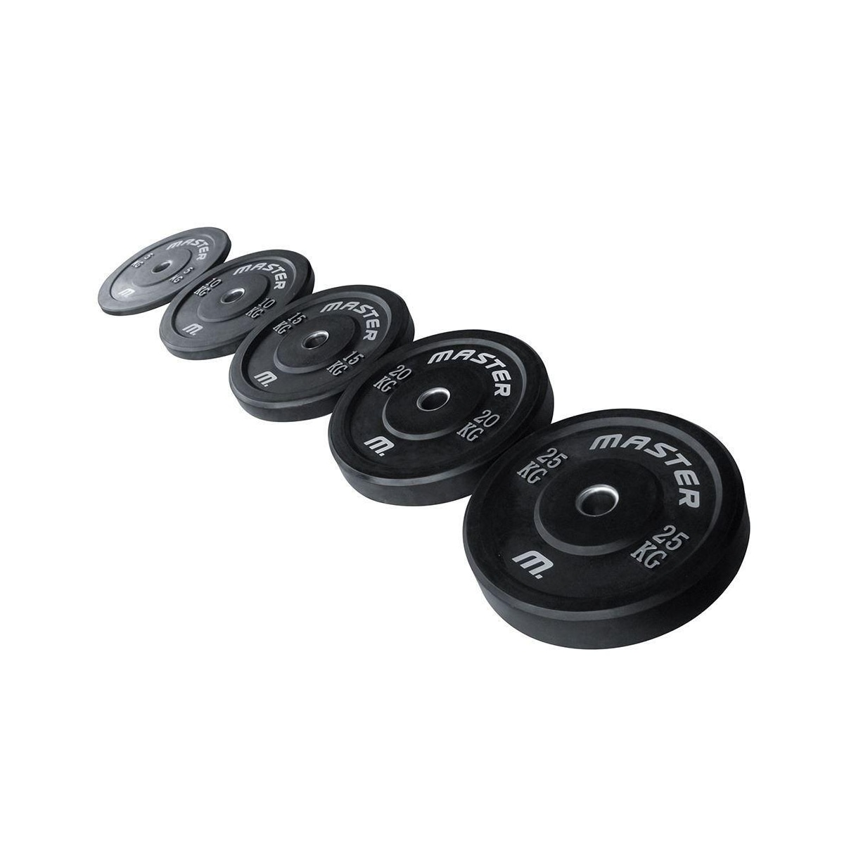 Master Fitness Master Vektpakke bumper 150 KG