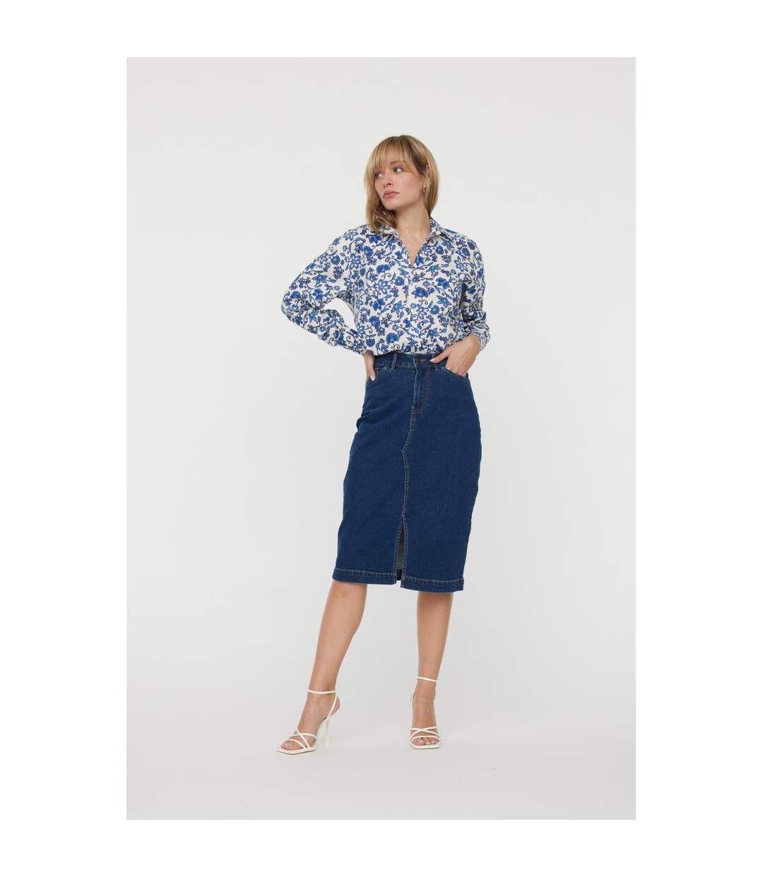 Jupe coton regular PIVA