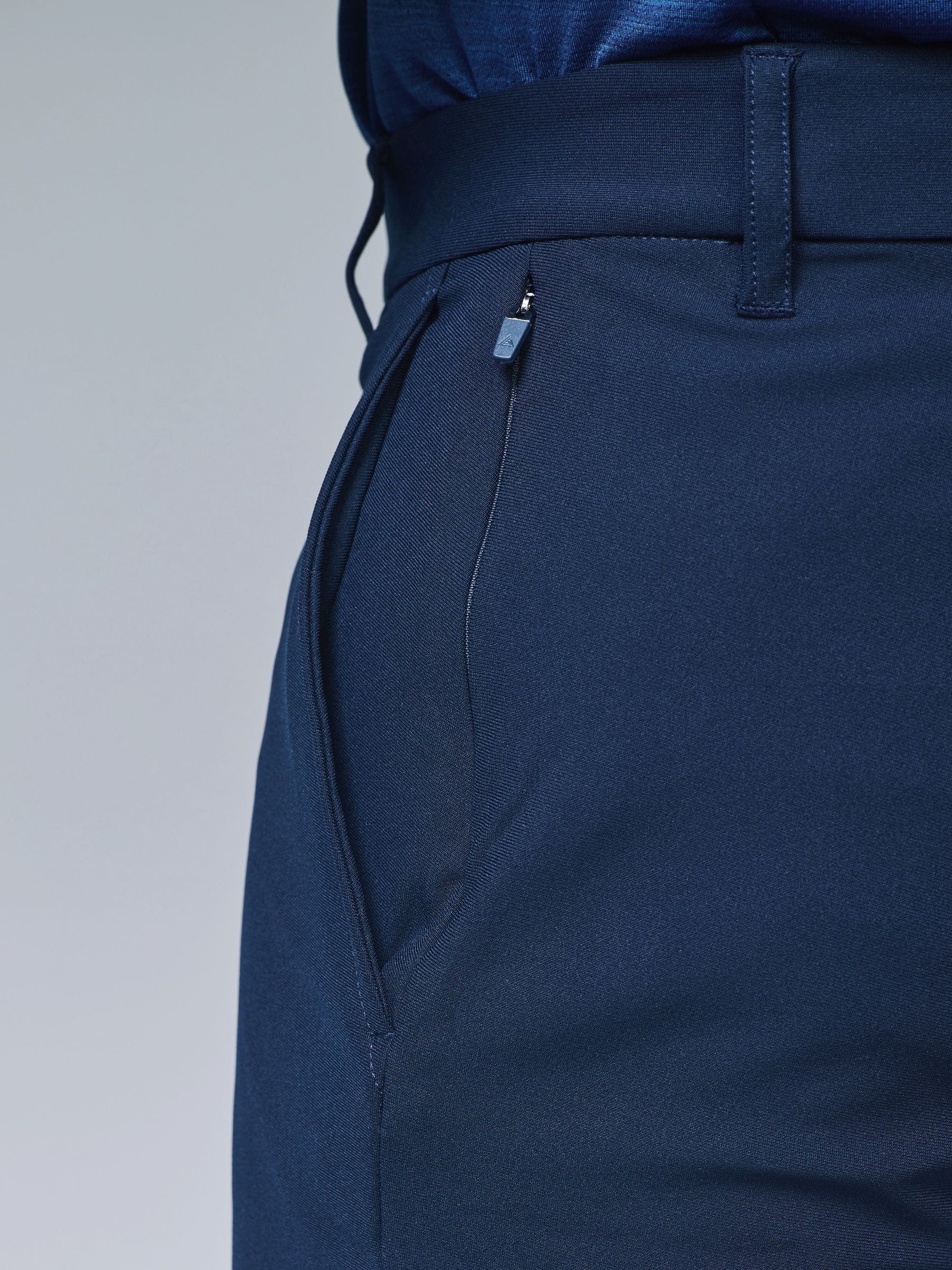 Donkerblauw - Active Golfshorts