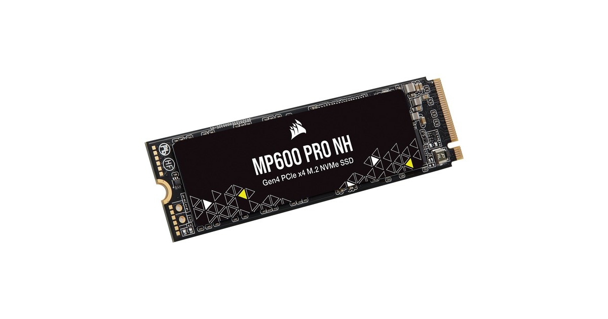 CorsairMP600PRO NH PCIe 4.0 NVMe M.2, 4 TB SSD  (CSSD-F4000GBMP600PNH, PCIe Gen 4.0 x4, NVMe 1.4, M.2 2280)