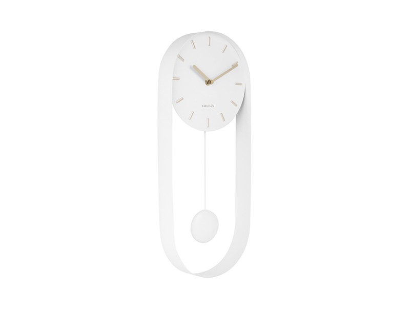 Wall Clock Pendulum Charm KA5822BK Black