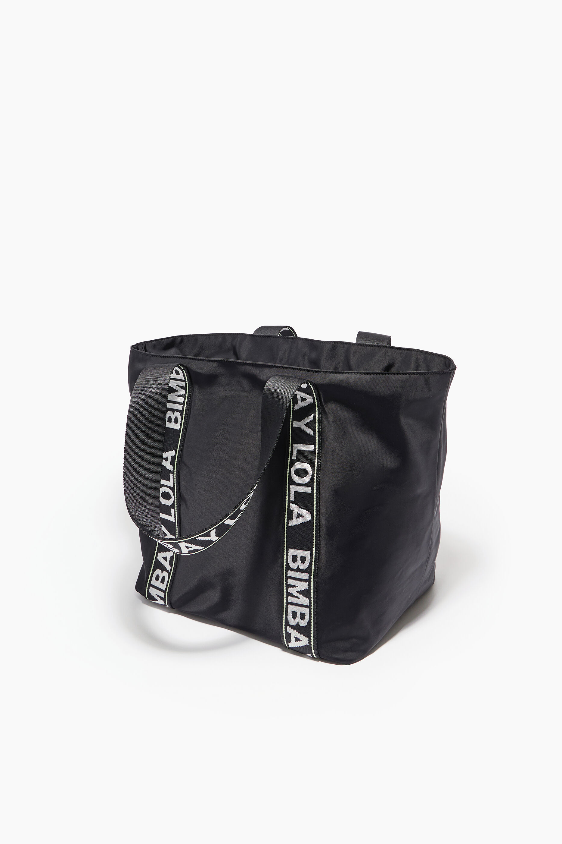 Sacola de compras tamanho XL em nylon preto