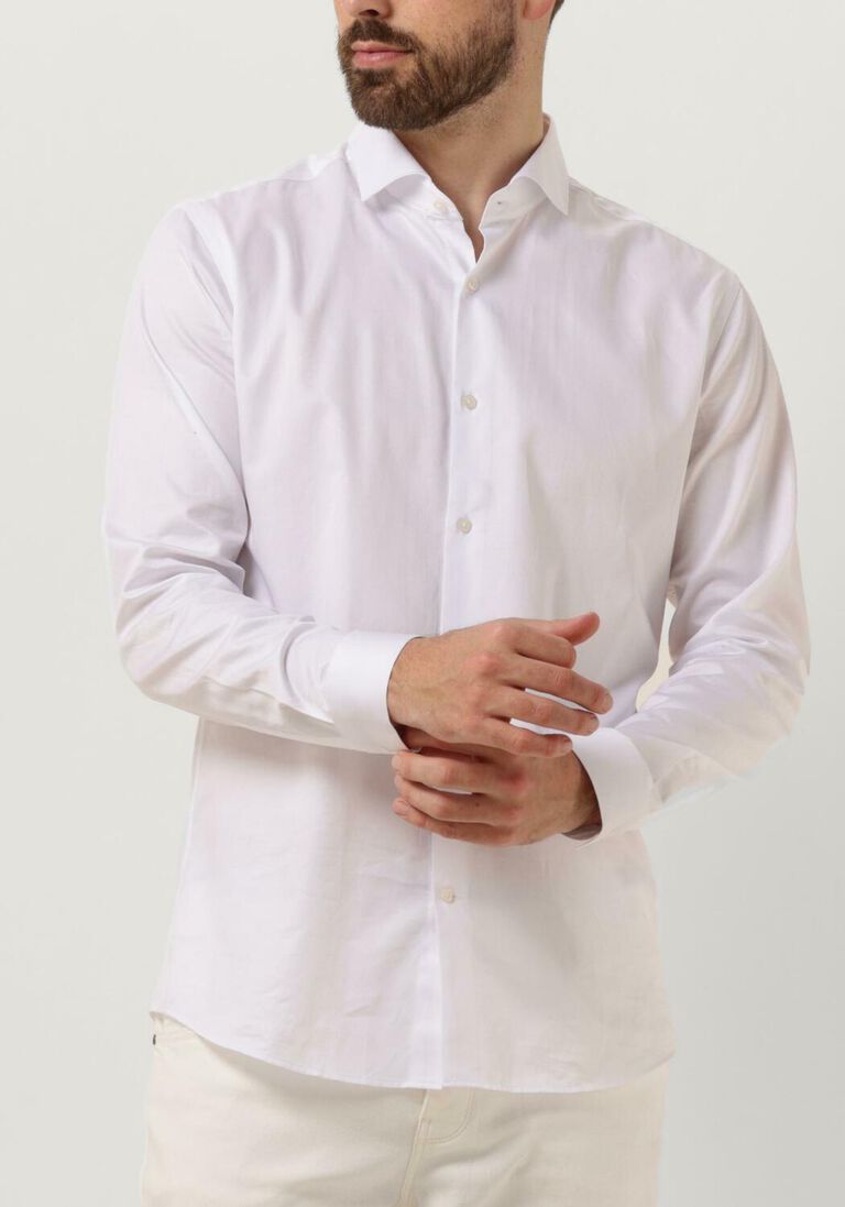 witte genti klassiek overhemd s9254-1109