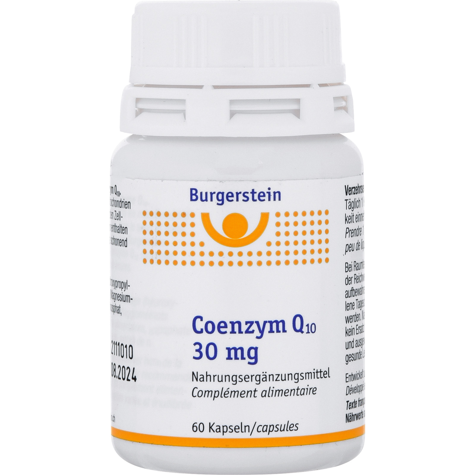 Burgerstein Coenzym Q10, 60 Kapseln