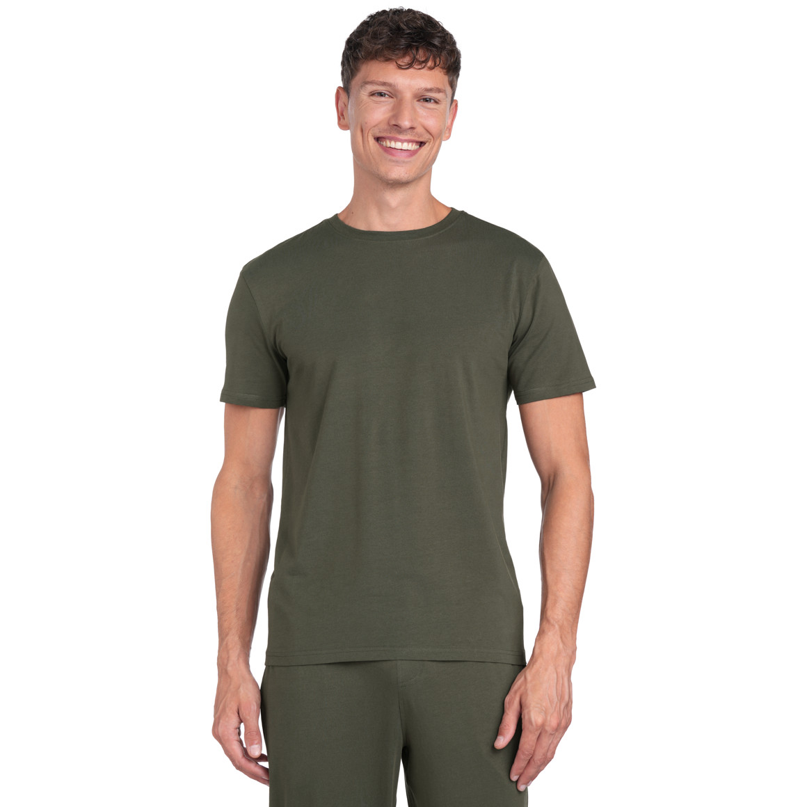 VanVaan 2 Herren T-Shirts mit Rundhalsausschnitt dunkelgrün / dunkelblau