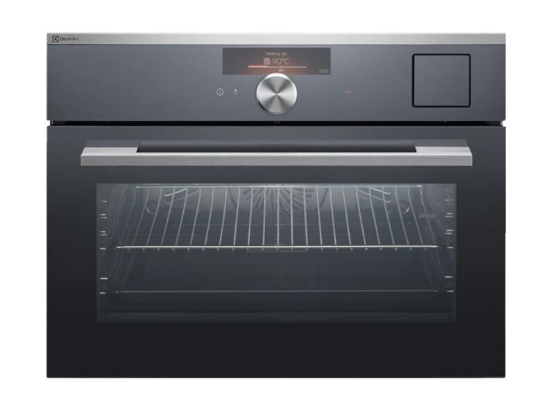 Electrolux Einbaubackofen EB4SL70KCN Chrom A Backofen für den Einbau