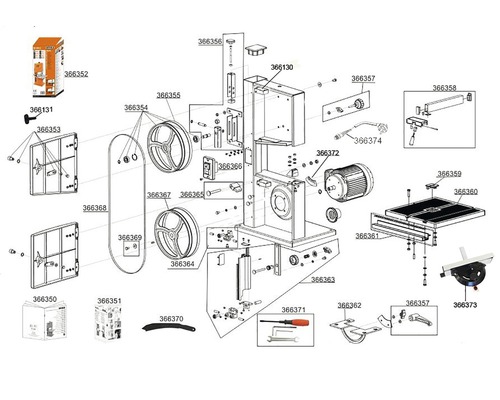 Atika BS 205-2 lintzaag