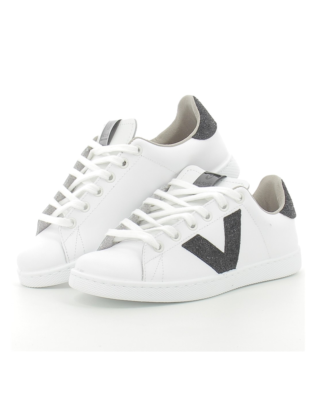 victoria Baskets de ville femme 1125188-10 blanc