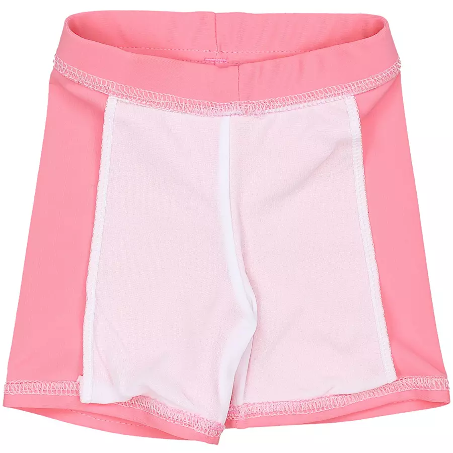 Aquarti Baby Mädchen Zweiteiler Badeanzug Bade-Set Bade T-Shirt Badehose apricot
