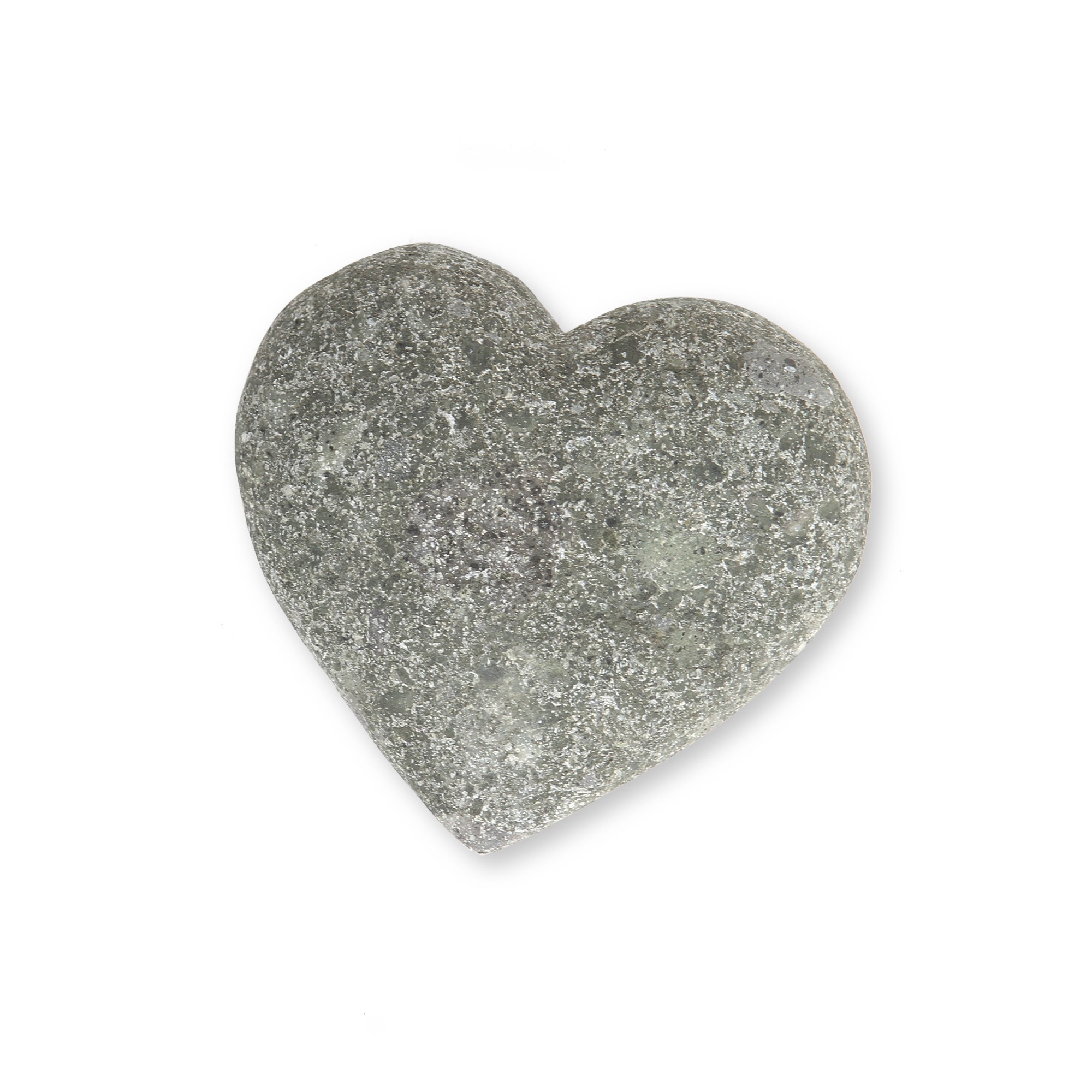 Steinherz, natur, T 17 cm, B 16 cm, H 8 cm von fischer's lagerhaus