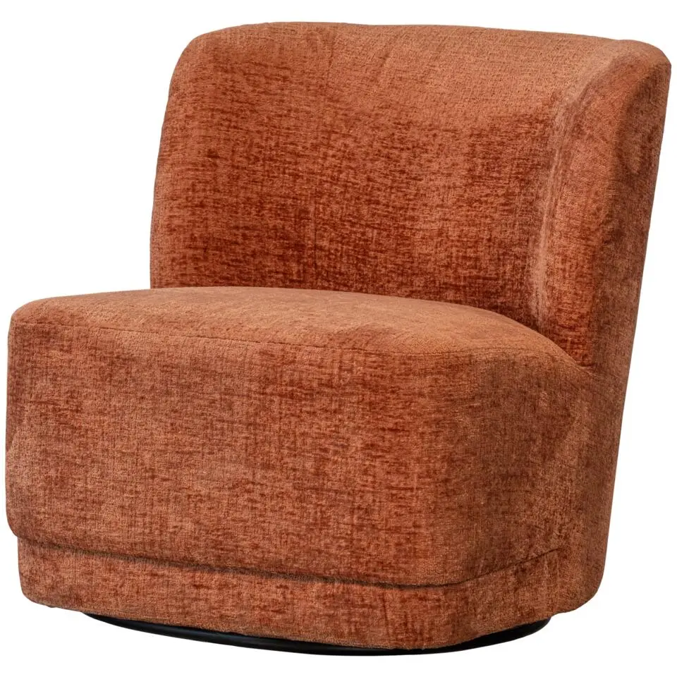 WOOOD Atty Draaifauteuil - Polyester - Bloesem - 75x74x65