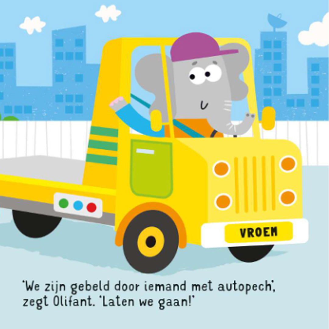 uitgeverij usborne geluidenboek meerijden op een takelwagen!