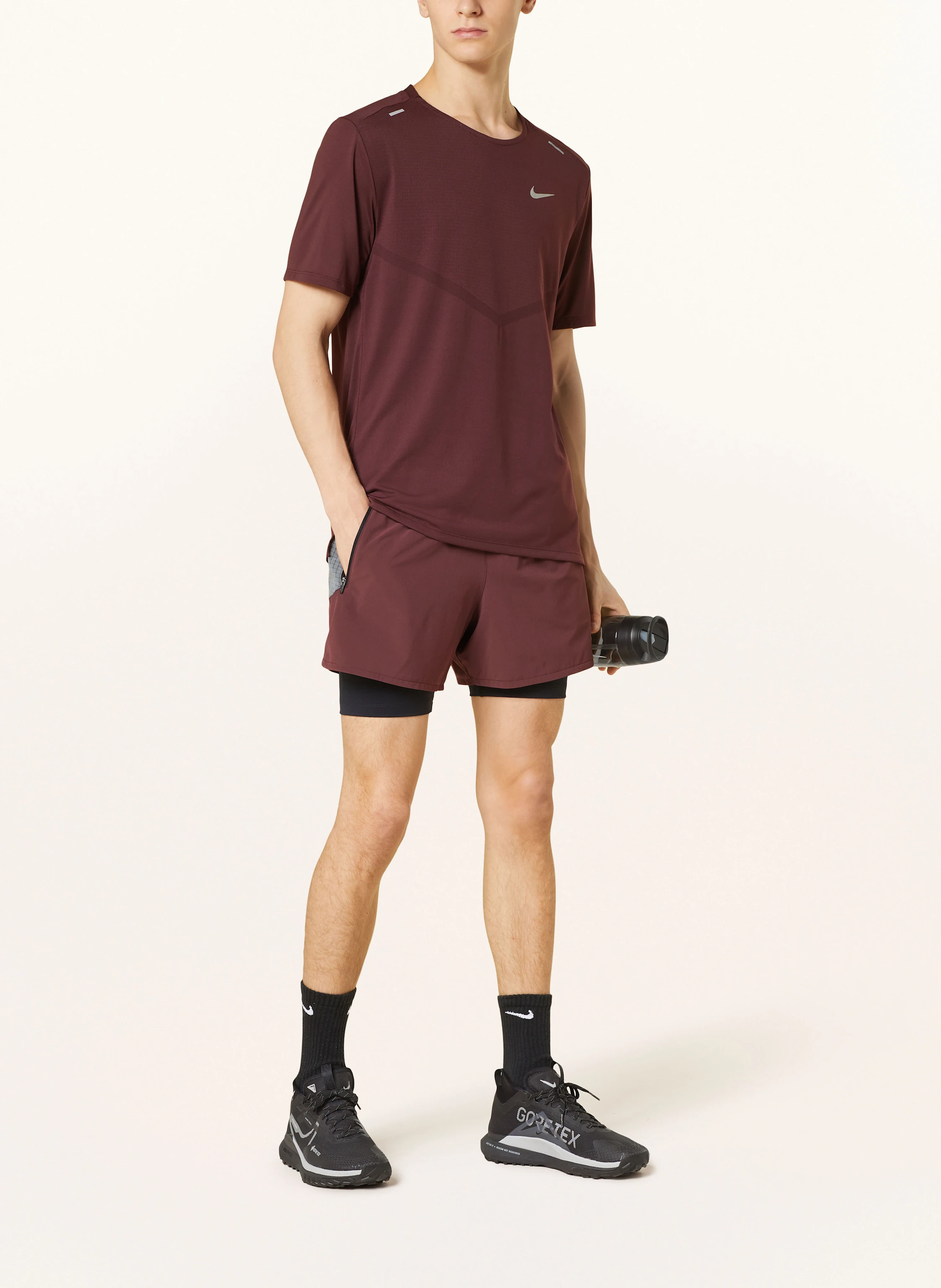 Nike 2-in-1-Laufshorts TRAIL SECOND SUNRISE
