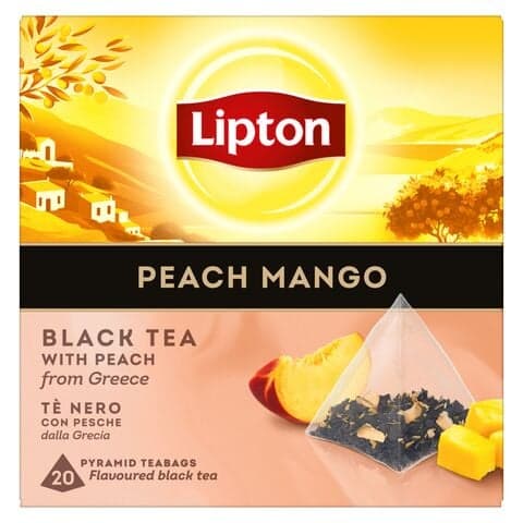 Lipton Schwarztee Peach Mango