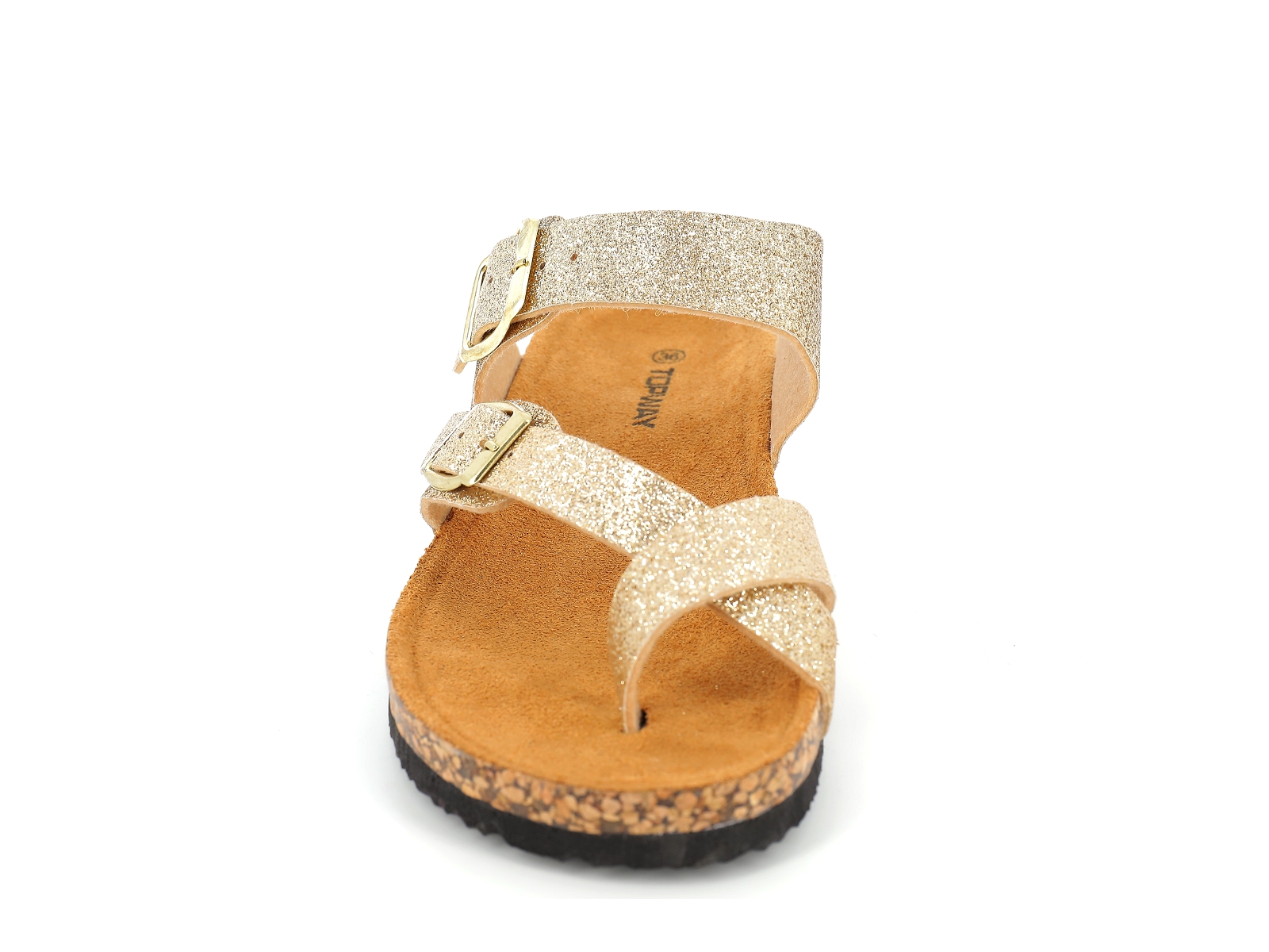 F brand-B837053 Synthétique Or