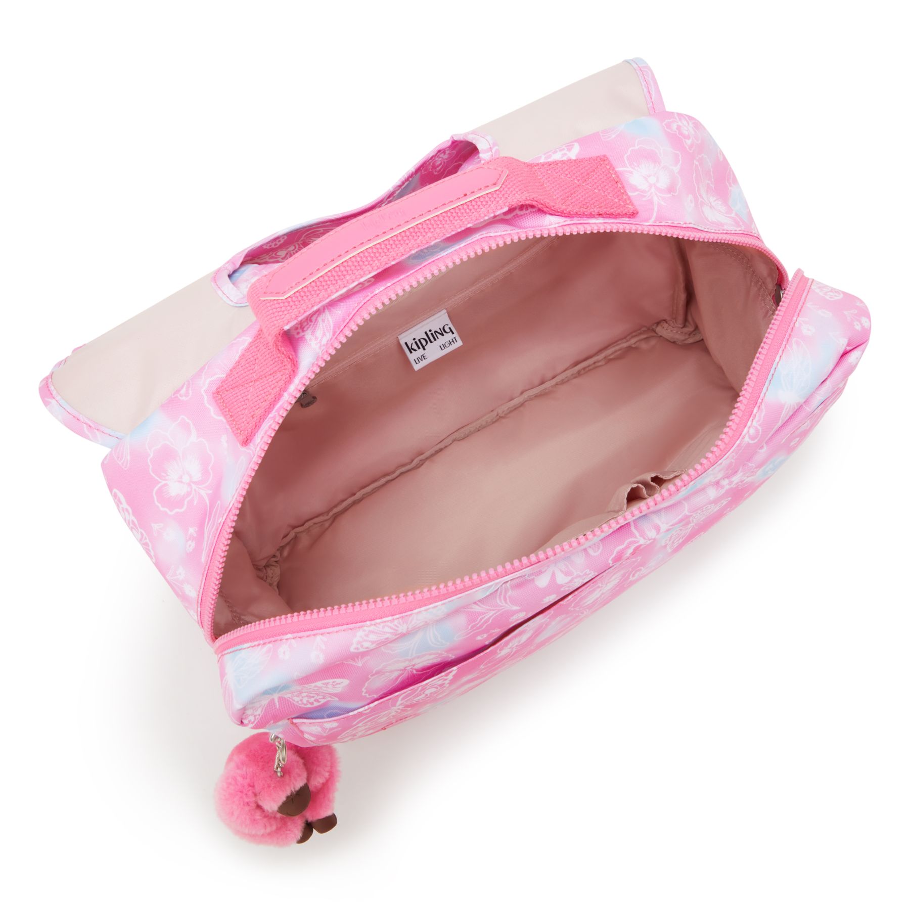 CODIE M  Cartable de taille moyenne avec bretelles rembourrées ajustables - Garden Clouds