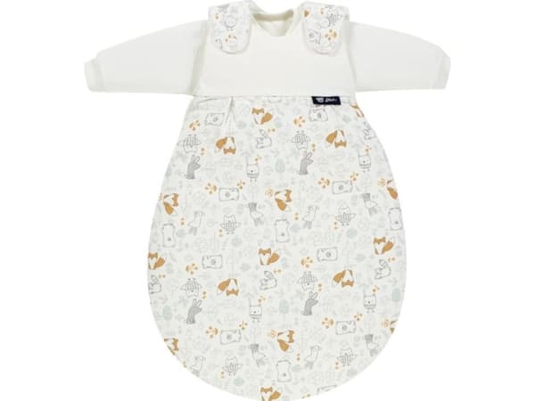 Alvi ALVI Baby-Mäxchen, Śpiworek 3-częściowy Faces 56/62