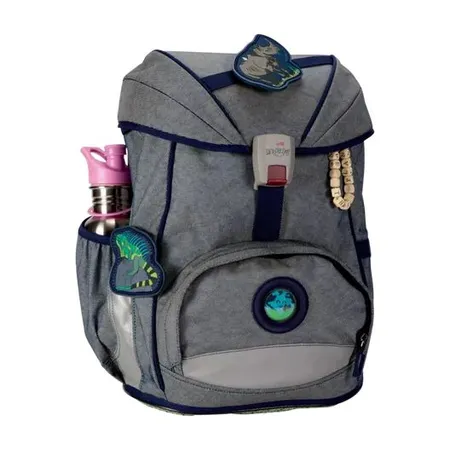 DerDieDas Schulrucksack-Set ErgoFlex Exklusiv ECO Blue Planet, 5-teiig