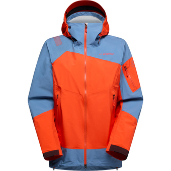 La Sportiva Alpine Guide Gtx Jkt W Hardshelljacke Cherry Tomato / Moonlight Damen
