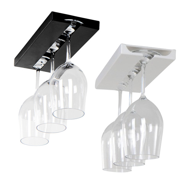 Porte verre à pied à fixer