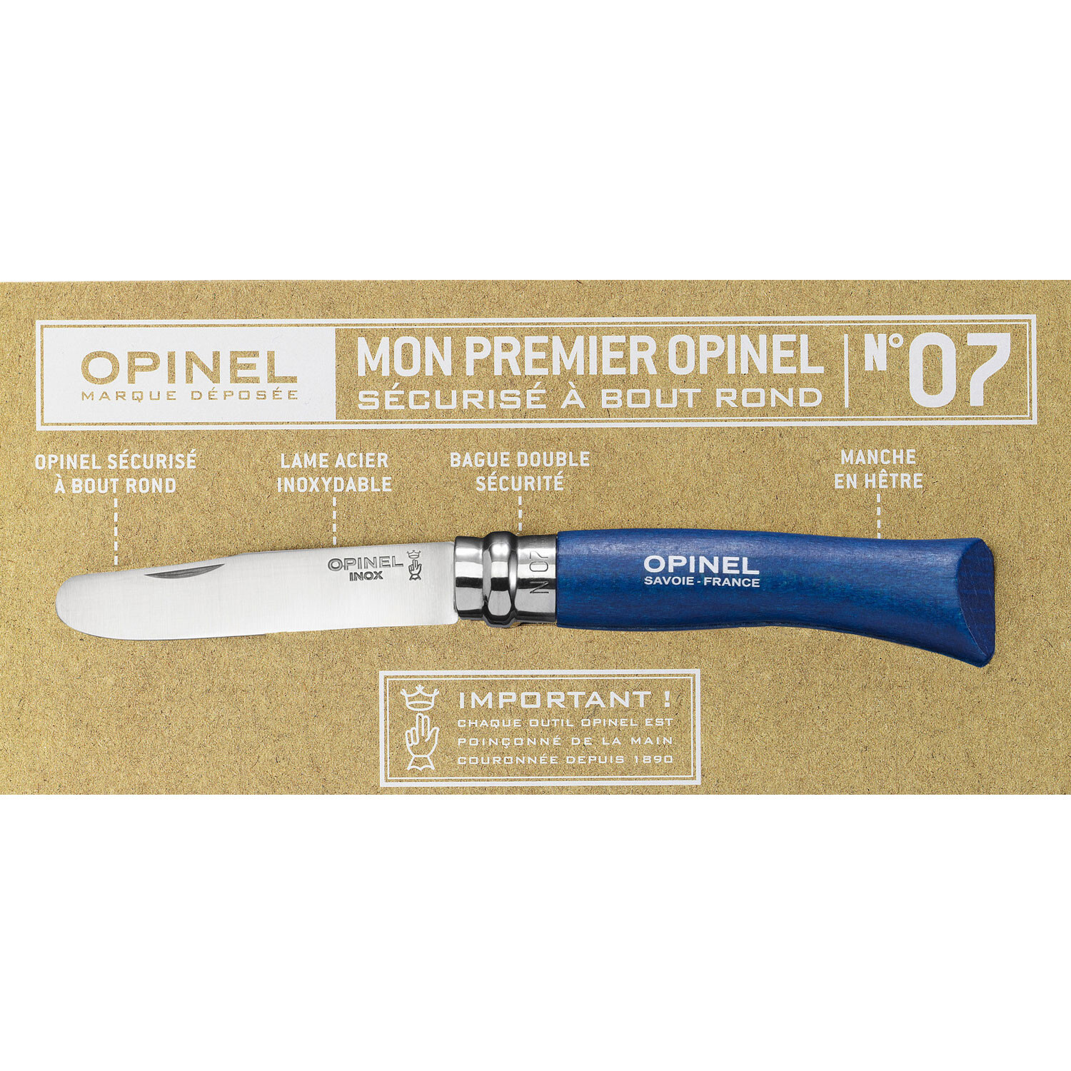 Opinel My First N°07 Round Ended