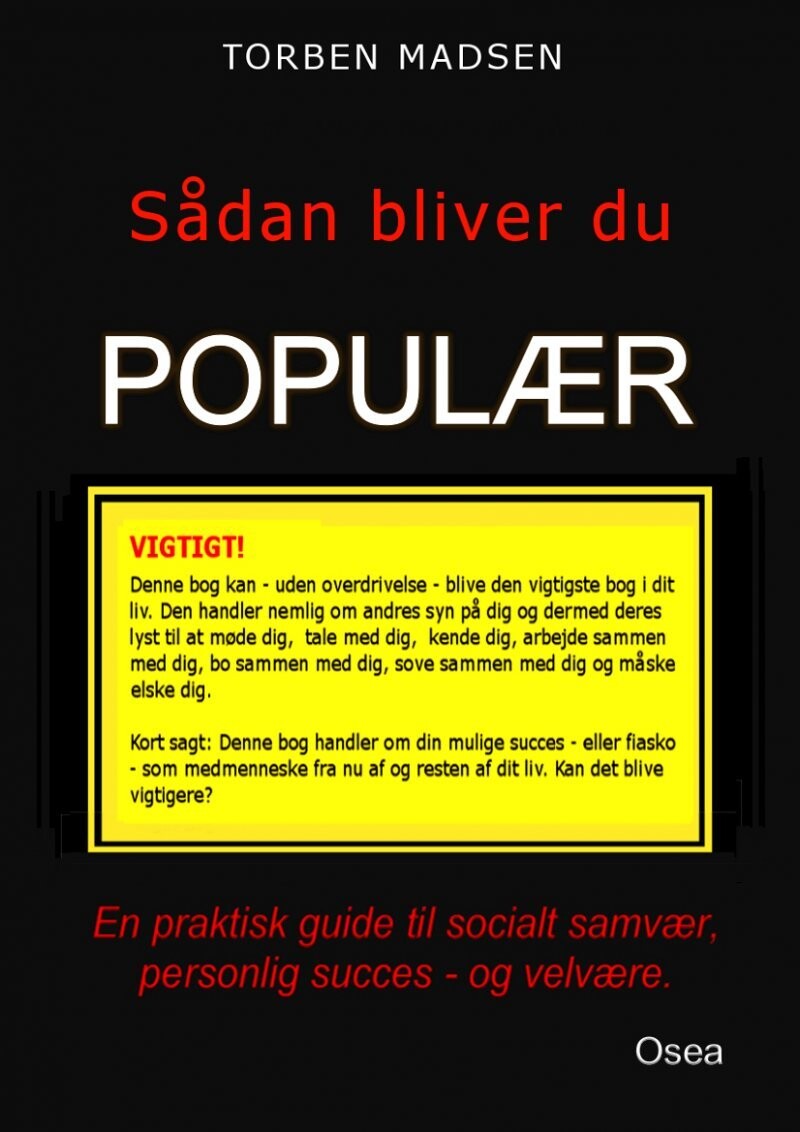 Sådan Bliver Du Populær - Torben Madsen - Bog