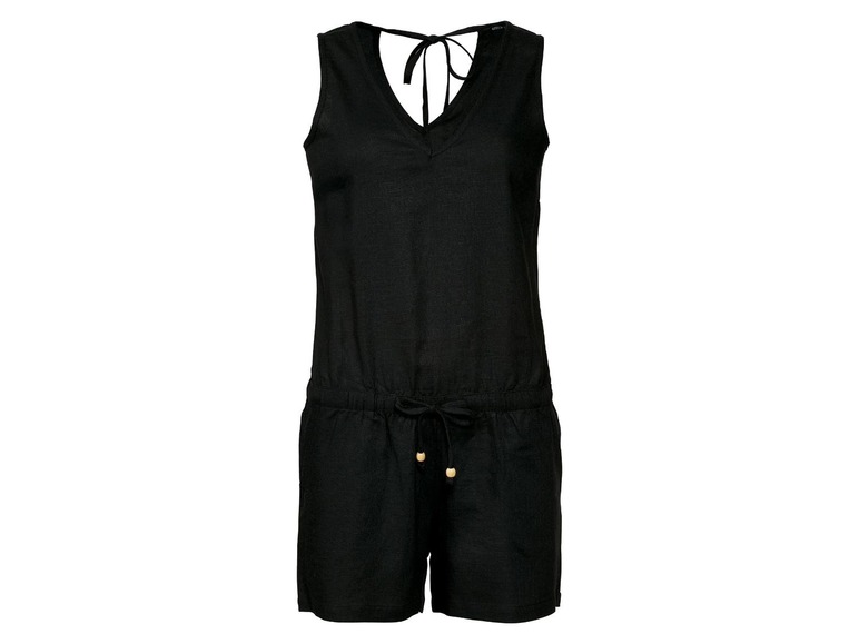 Playsuit voor dames, linnen en viscose