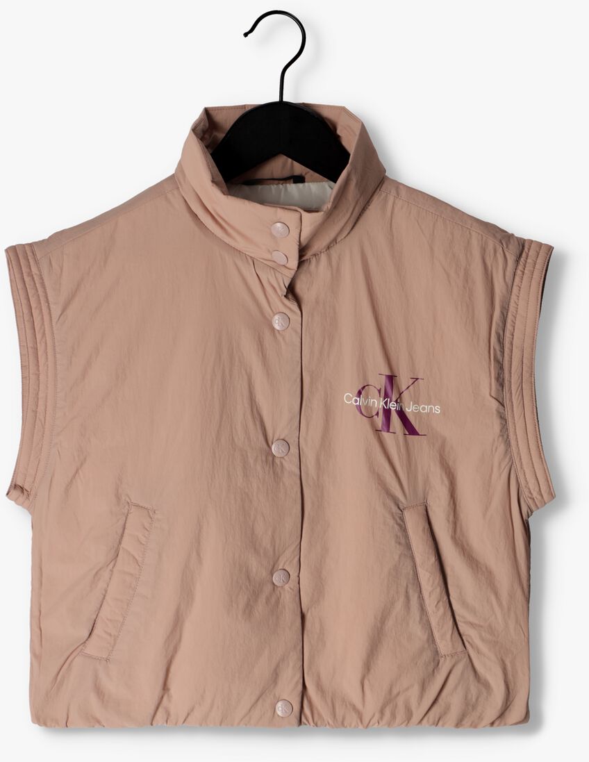 CALVIN KLEIN bruine calvin klein bodywarmer quilted vest