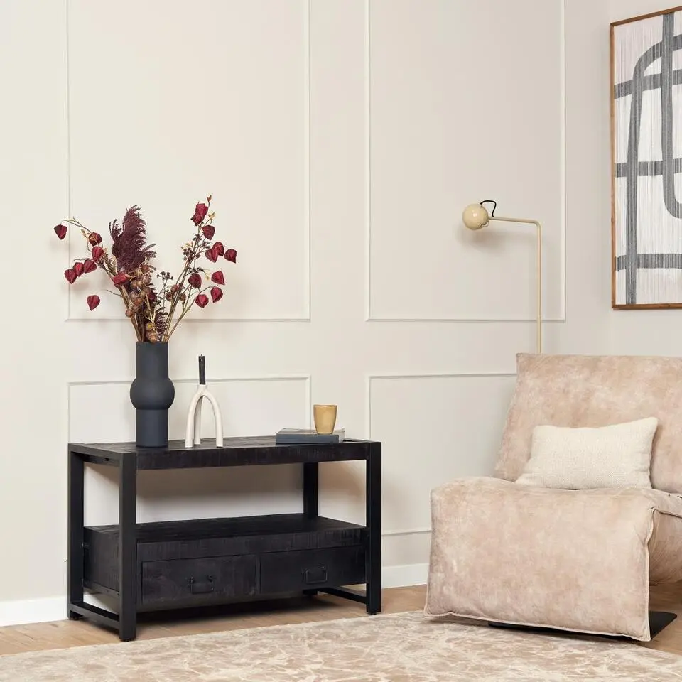 StarFurn - Tv meubel Boaz - 100 cm - zwart