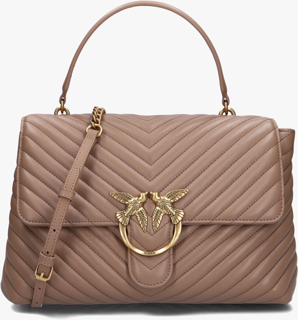 PINKO beige pinko schoudertas love lady puff