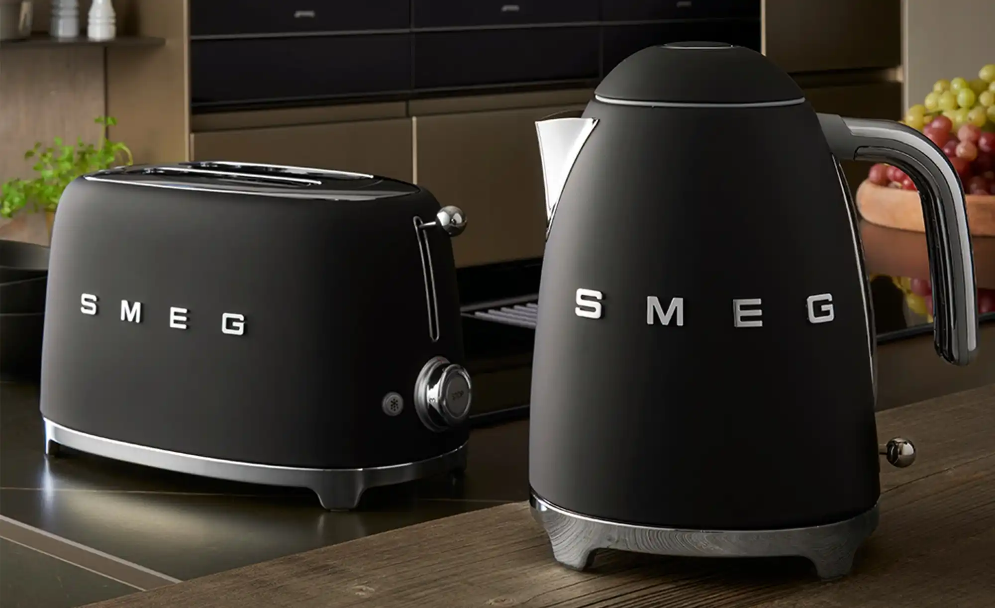 smeg Toaster TSF01BLMEU