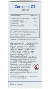 Vitalize Curcuma C3 Complex Tabletten Voordeelverpakking 2x60TB
