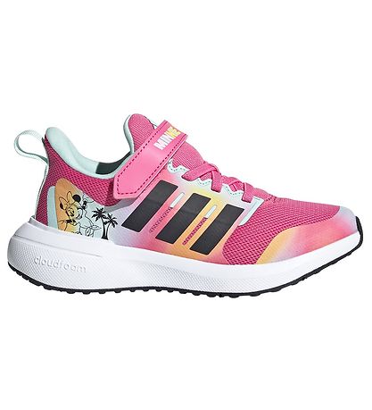 adidas Performance Schuhe - FORTARUN Minnie EL - Pink/Weiß/Türki