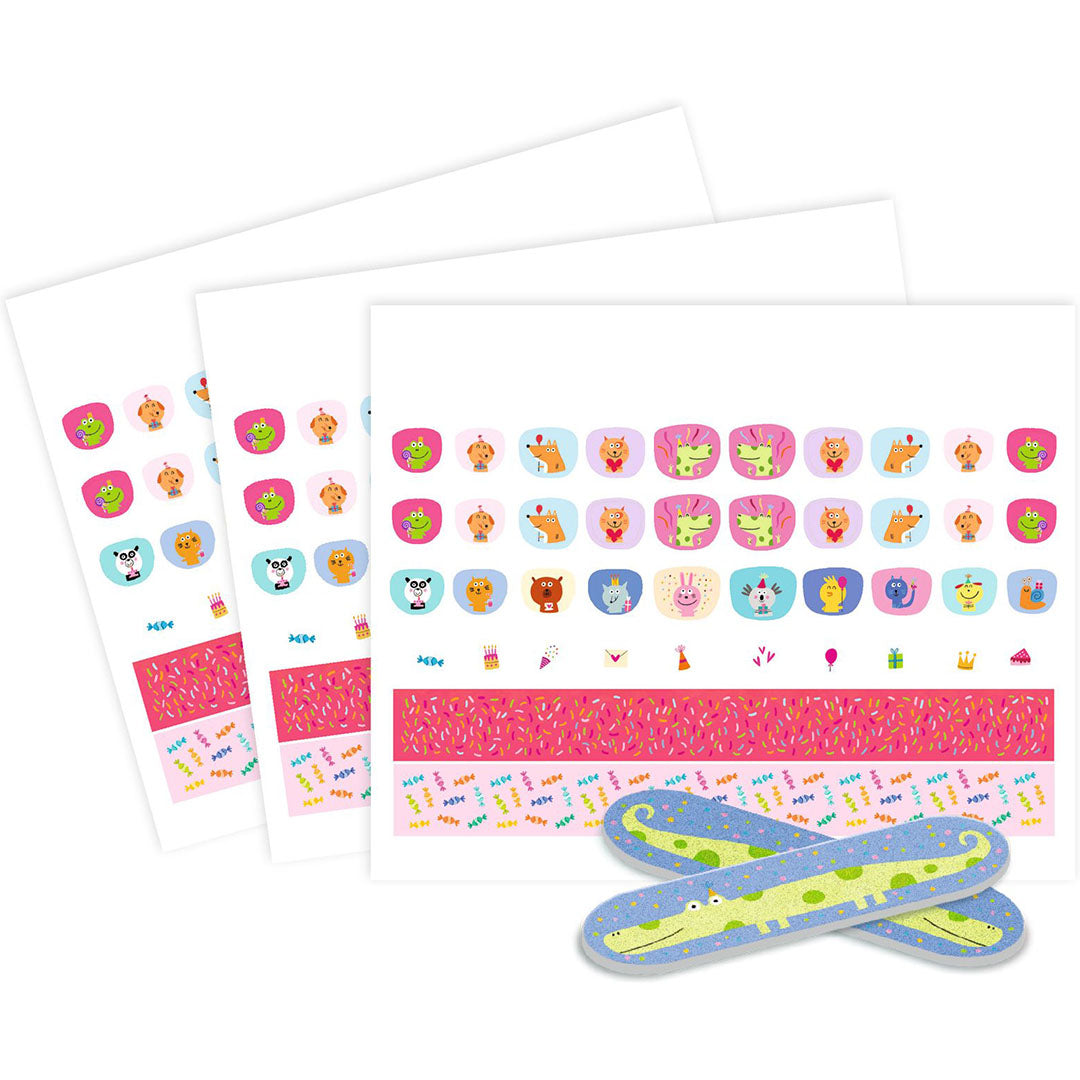 Djeco nagelstickers happy birthday!