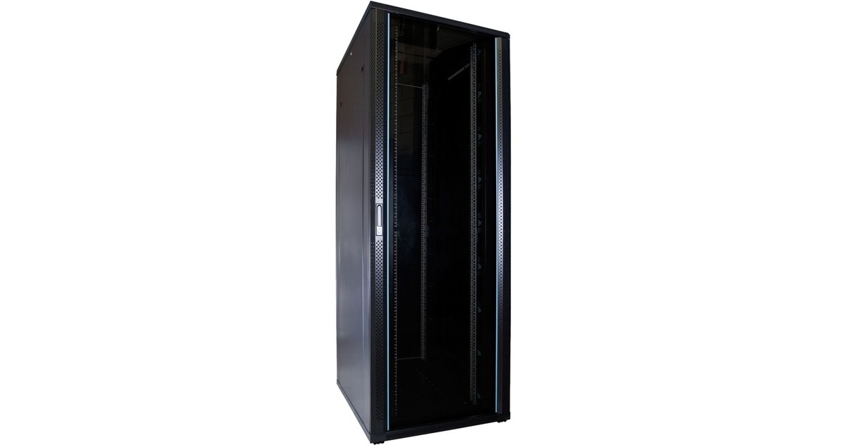 DSI47U serverkast met glazen deur - DS8047 server rack  (Zwart, 800 x 1000 x 2260mm)