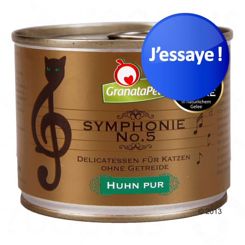 Offre d'essai mixte GranataPet Symphonie 6 x 200 g