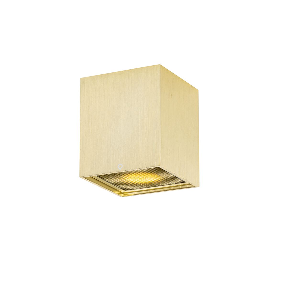 Design opbouwspot goud GU10 50mm - Qubo Honey