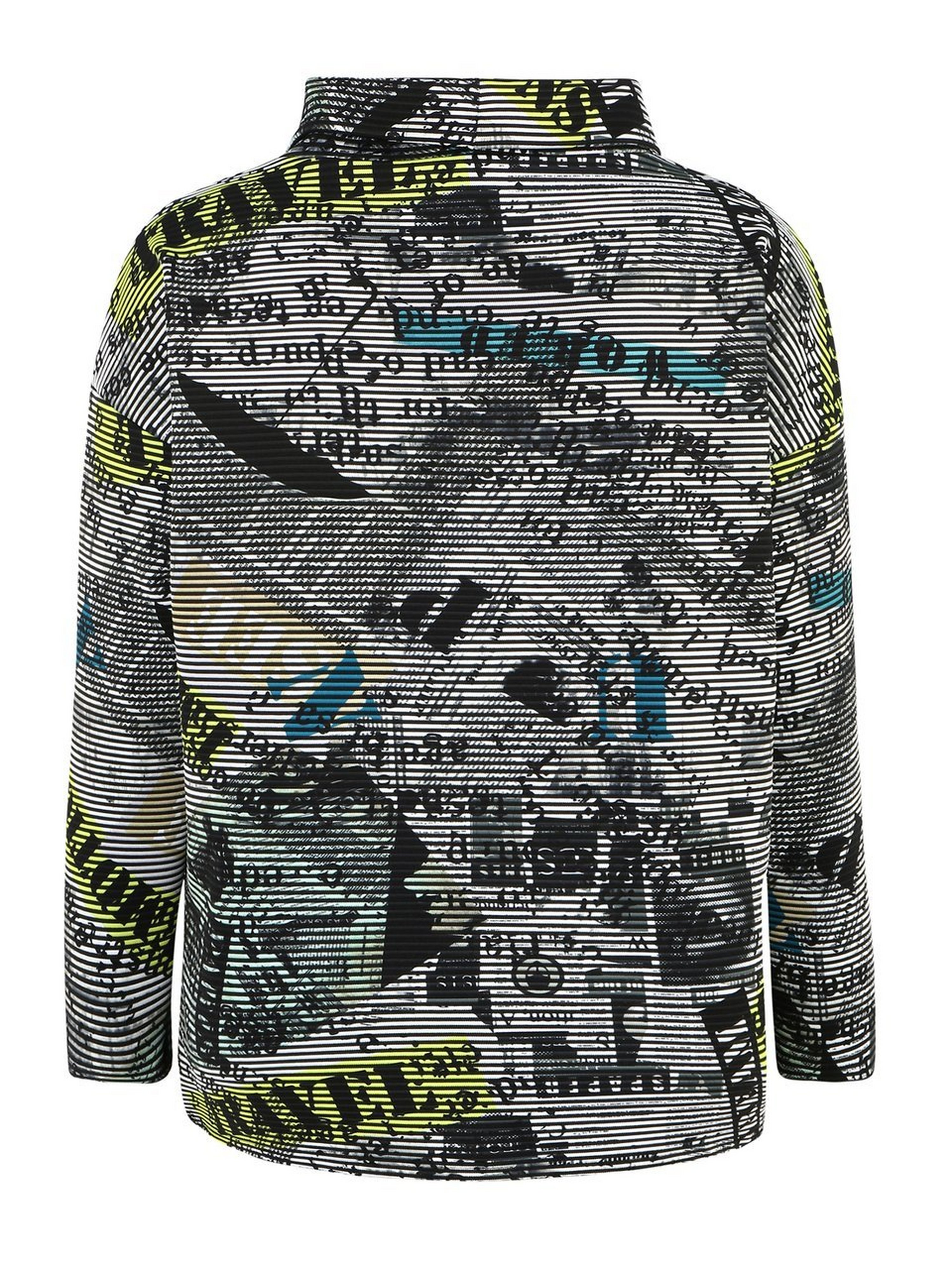 Rollkragen-Sweatshirt