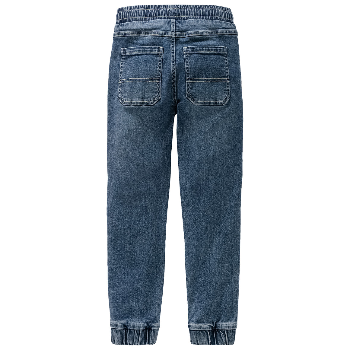 Yigga Jungen Pull-on-Jeans mit Elastikbund blau