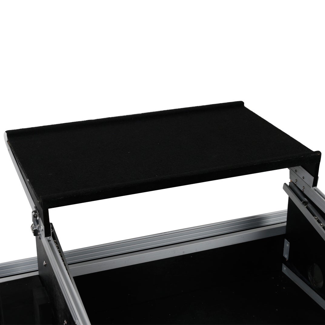 Omnitronic Console Road Table 2x TT met laptop-plateau