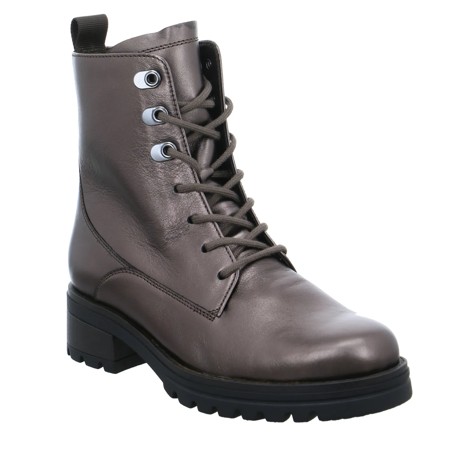 GABOR Boot Bronze Leder  mit Wechselfussbett